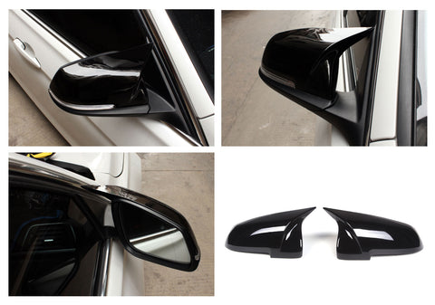 Spiegelkappen BMW 5er / 6er / 7er F10 / F11 / F06 / F12 / F13 / F01 / F02 - GCP Glanzschwarz