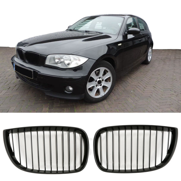 Grille BMW 1 Series E87 Pre-Facelift (2004-2007) - GCP Gloss Black