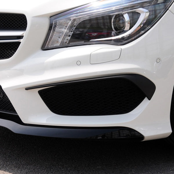 Front Flaps (Canards) Mercedes CLA C117 / X117 AMG Line vor dem Facelift (2013-2016) - GCP Glanzschwarz