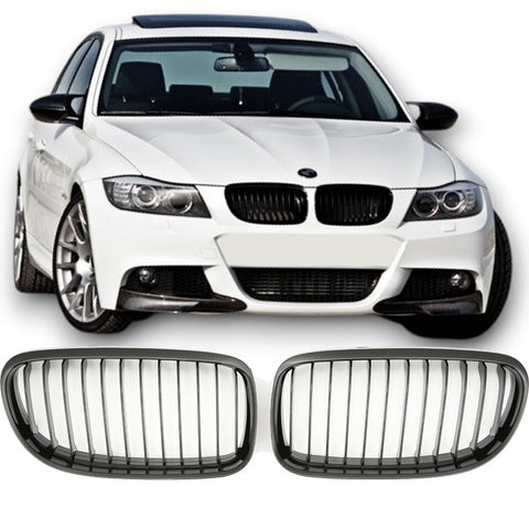 Grille BMW 3 Series E90 / E91 LCI (2008-2012) - GCP Gloss Black