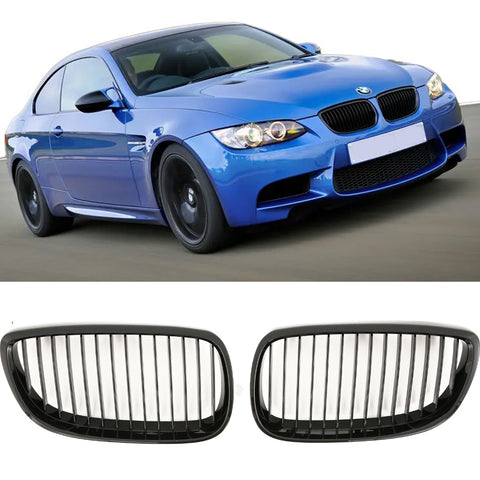Parrilla BMW Serie 3 / M3 E92 / E93 Antes del facelift / M3 (2006-2013) - GCP Negro Brillo