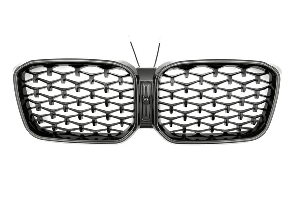 LED Grille BMW X3 / X4 G01 / G02 LCI (2021-2024) - GCP Gloss Black