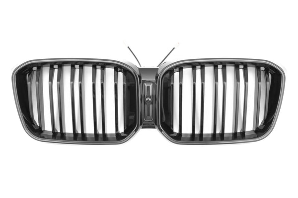 LED Grille BMW X3 / X4 G01 / G02 LCI (2021-2024) - GCP Double Slat Gloss Black