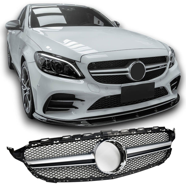 Grille Mercedes C-Class W205 / S205 / C205 / A205 Avantgarde / AMG Line (2014-2018) - GCP