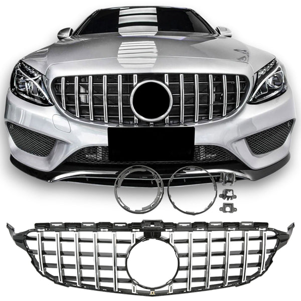 Kühlergrill Mercedes C-Klasse W205 / S205 / A205 / C205 Avantgarde / AMG Line (2014-2021) - GCP Panamericana GT