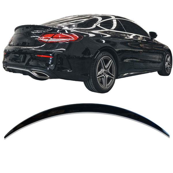 Rear Spoiler Mercedes C-Class C205 (2014-2021) - GCP Gloss Black