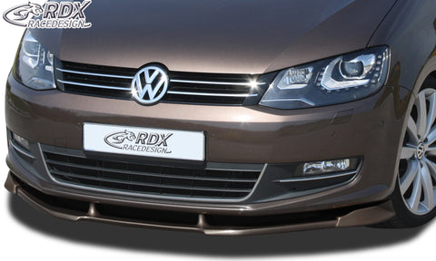 Front Spoiler VARIO-X for VW Sharan 7N 2010+ Front Lip Splitter - RDX