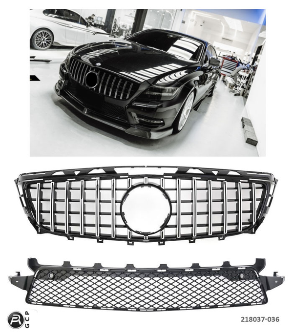 Parrilla Mercedes CLS W218 / X218 AMG Line antes del facelift (2011-2014) - GCP Panamericana GT