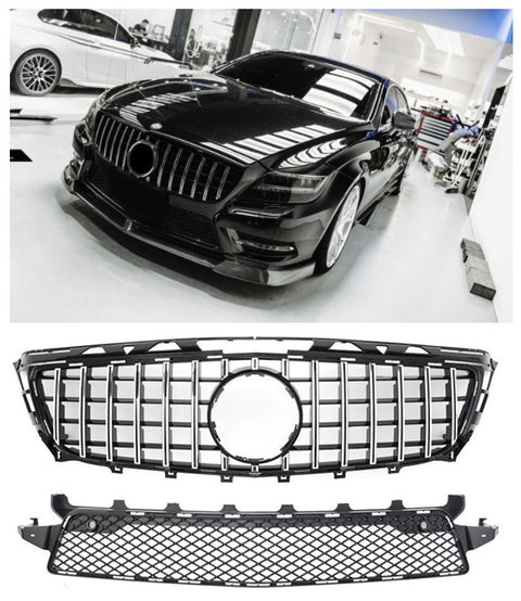 Kühlergrill Mercedes CLS W218 / X218 AMG Line vor dem Facelift (2011-2014) - GCP Panamericana GT