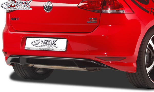 Rear Bumper Extension for VW Golf 7 center part - RDX