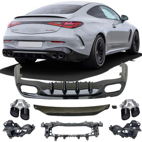 Difusor Trasero + Colas de Escape Mercedes CLE AMG Line (2023+) - GCP
