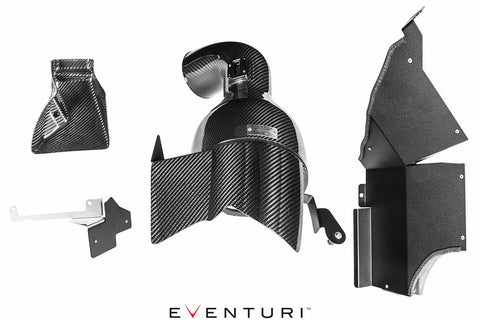 Kit de admisión de carbono para BMW M140i F20, M240i F22, 340i F30, 440i F32 (B58) – Eventuri EVE-B58-CF-INT