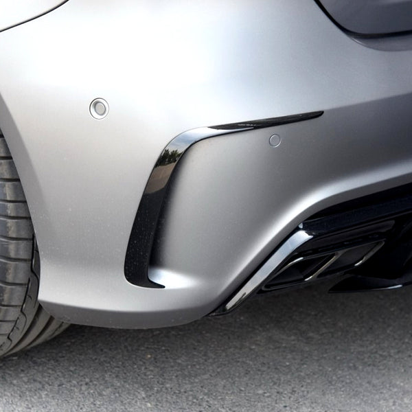 Canards Para-choques Frontal Mercedes Classe A W176 AMG Line (2012-2018) - GCP Preto Brilhante