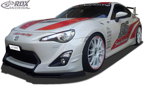 Front Spoiler VARIO-X for TOYOTA GT86 (Fit for Cars with Aero-Kit / Aero-Frontbumper) Front Lip Splitter - RDX