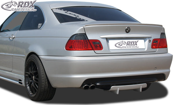 Difusor trasero U-Diff para BMW E46 (todos, también M-Technic, M3, Touring) - RDX