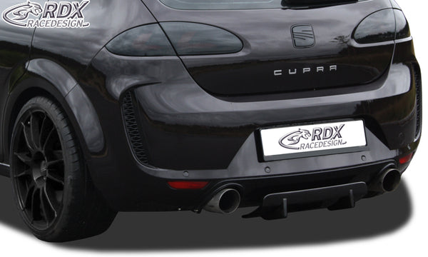 Difusor trasero U-Diff para SEAT Leon 1P (todos los modelos, también FR, Cupra, Aerokit, ...) - RDX