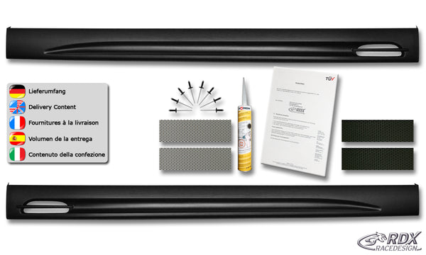 Taloneras para KIA Picanto (TA) "GT-Race" - RDX