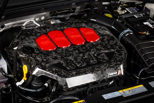 Schmiedecarbon-Motorabdeckung VW Golf 8 GTI / R, Audi A3 / S3 8Y, VW Arteon (2.0 TSI EA888.4) – APR MS100233