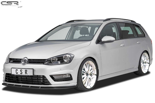 Splitter delantero con ABE para VW Golf 7 R-Line 2012+