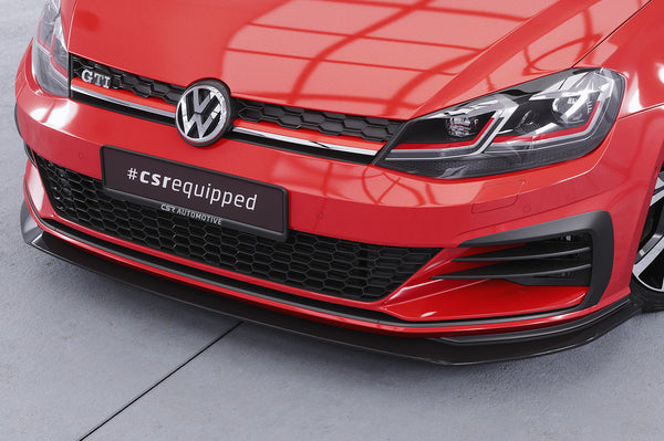 Splitter delantero con ABE para VW Golf 7 GTI / GTD facelift 2017+, look TCR