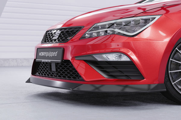 Splitter delantero con ABE para Seat León Mk3 (5F) FR / Cupra facelift 2017-2020