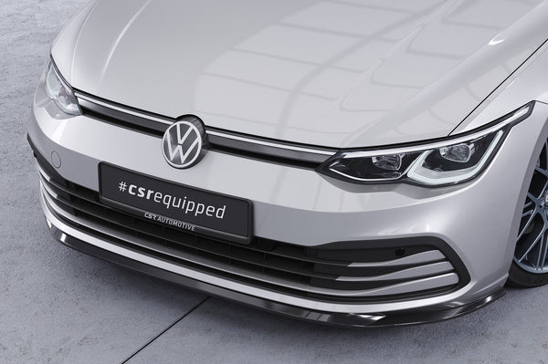 Splitter delantero con ABE para VW Golf 8 2019+ (modelo base)