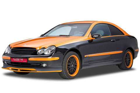 Splitter delantero | Añadido delantero para Mercedes Clase CLK A209 / C209 2002-06/2005