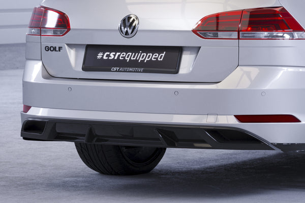 Difusor trasero | Faldón trasero con ABE para VW Golf 7 Variant facelift 2017-2020 (modelo base)