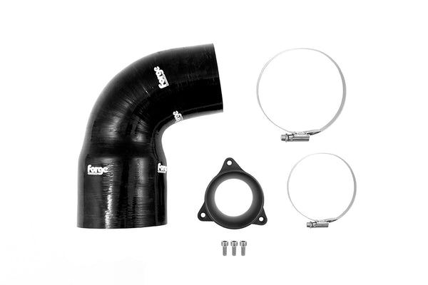 Turbo-Einlassadapter Hyundai i30N MK3 (Vor-Facelift) & Veloster N, Schwarz – Forge Motorsport FMTIA2-BLA