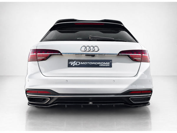 Splitter trasero para Audi A4 B9 Facelift familiar (Avant)