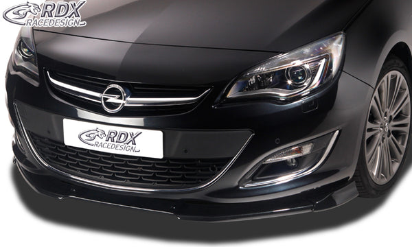 Spoiler delantero VARIO-X para OPEL / VAUXHALL Astra J 2012+ Splitter de labio delantero - RDX