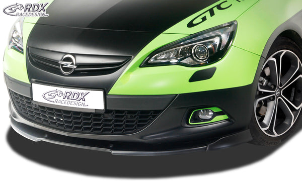 Spoiler delantero VARIO-X para OPEL / VAUXHALL Astra J GTC Splitter de labio delantero - RDX