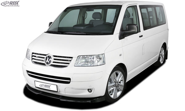 Splitter delantero VARIO-X para VW T5 -2009 (para paragolpes pintado, como Multivan, …) - RDX