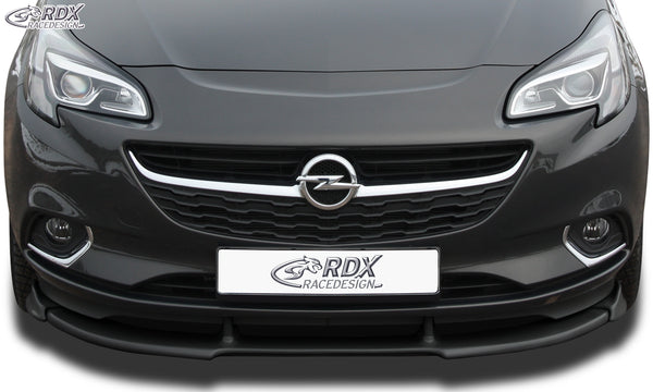 Front Spoiler VARIO-X for OPEL / VAUXHALL Corsa E Front Lip Splitter - RDX
