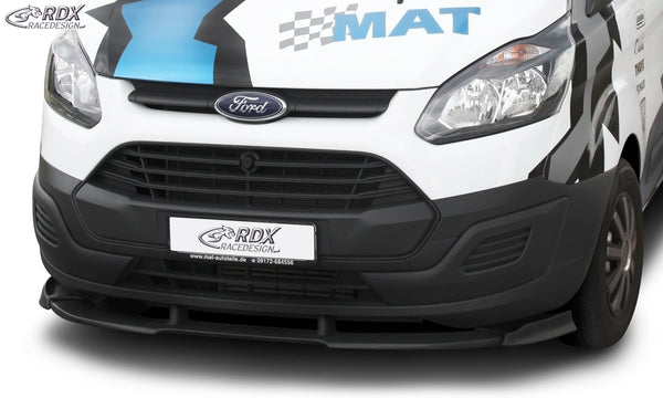 Frontspoiler VARIO-X für FORD Transit Custom / Tourneo Custom 2012+ Frontlippe Splitter - RDX