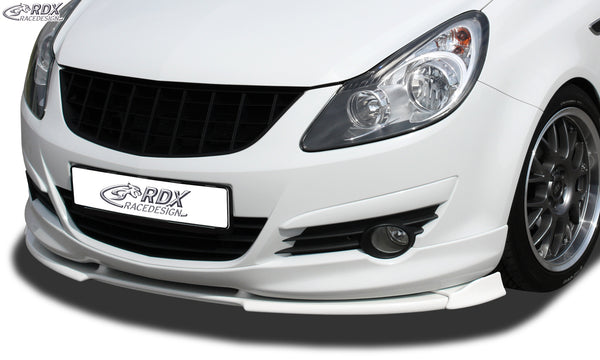 Front Spoiler VARIO-X for OPEL / VAUXHALL Corsa D -2010 OPC-Line Front Lip Splitter - RDX