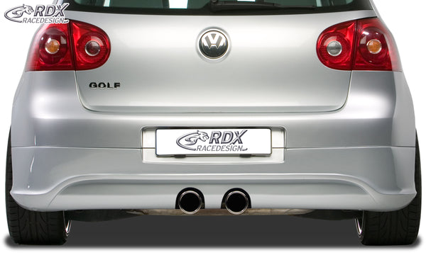 Extensión de paragolpes trasero para VW Golf 5 "R32 clean" con salida para escape R32 - RDX