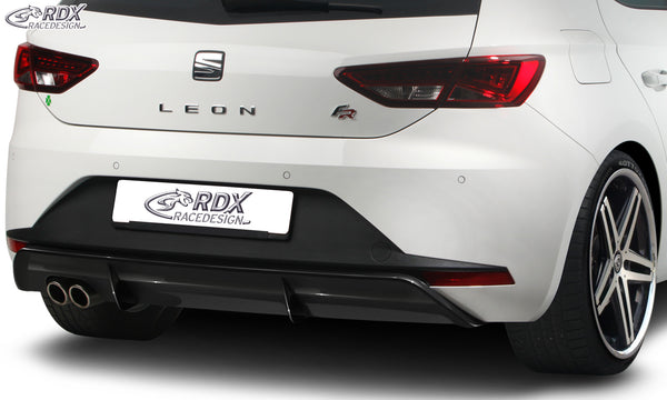 Extensión de paragolpes trasero (difusor) para SEAT Leon 5F FR / Leon 5F SC FR - RDX
