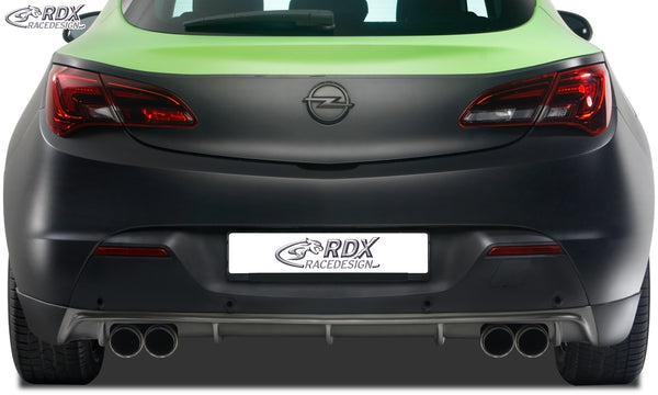 Extensión de paragolpes trasero (difusor) para OPEL / VAUXHALL Astra J GTC - RDX