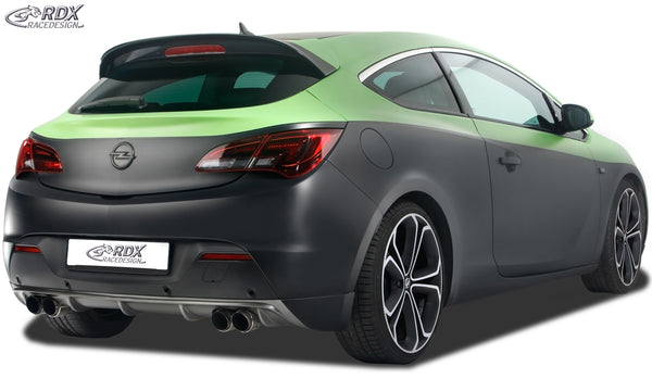 Extensión de paragolpes trasero (difusor) para OPEL / VAUXHALL Astra J GTC - RDX
