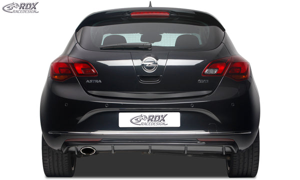 Extensión de paragolpes trasero (difusor) para OPEL / VAUXHALL Astra J - RDX
