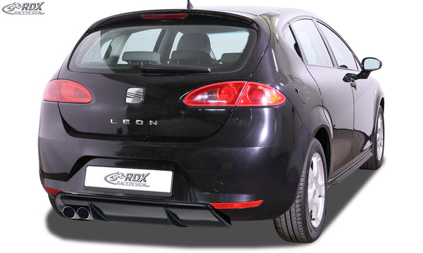 Extensión de paragolpes trasero (difusor) para SEAT Leon 1P (-2009) - RDX