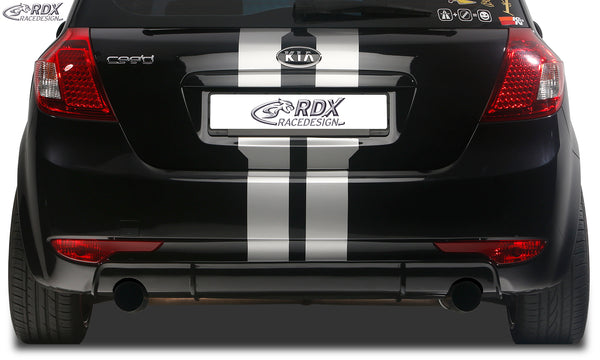 Extensión de paragolpes trasero (difusor) para KIA Ceed tipo ED - RDX