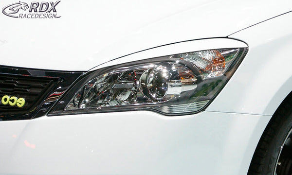 Pestañas de faros para KIA Ceed & Pro Ceed tipo (ED / 2009+) - RDX
