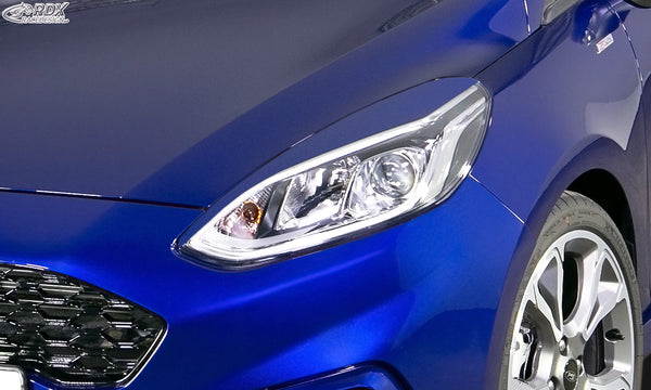 Pestañas de faros para FORD Fiesta MK8 JHH (2017-2022) - RDX