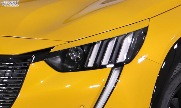 Pestañas de faros para PEUGEOT 208 & 2008 (U / 2019+) - RDX