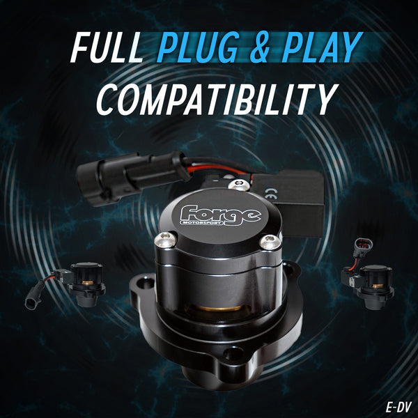 Válvula de alivio (diverter) electrónica para MINI Cooper S R56 / R57, Peugeot 207 / 208 GTi, Citroen DS3 (1.6 Turbo) – Forge Motorsport E-DV FMEDV102R