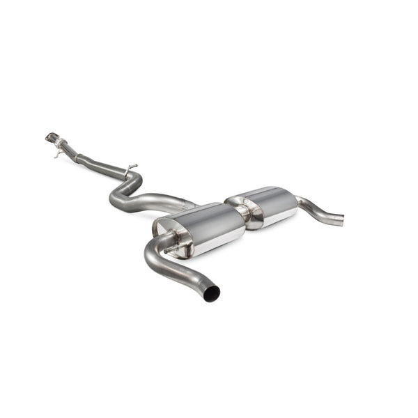 Non-Resonated Cat-back Exhaust Renault Clio 4 RS 200 EDC / RS 220 Trophy (2015–2018) – Scorpion SRNS028