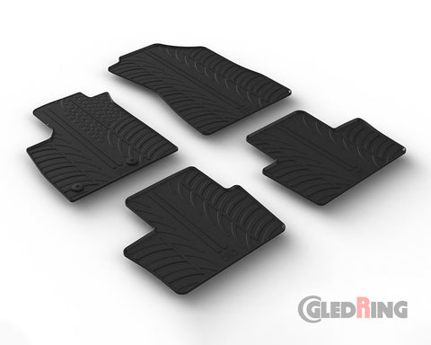 Alfombrillas de goma Renault Austral (2022–) microhíbrido, automático - GledRing