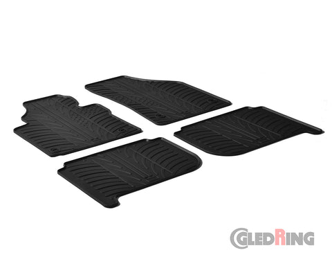 Alfombrillas de goma Volkswagen Touran (2010–2015) - GledRing
